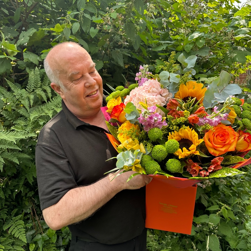 LOCAL Autumn Luxury Blaze Hand-tied Bouquet 