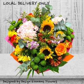 LOCAL Autumn Luxury Blaze Hand-tied Bouquet 