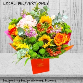 LOCAL Autumn Luxury Blaze Hand-tied Bouquet 